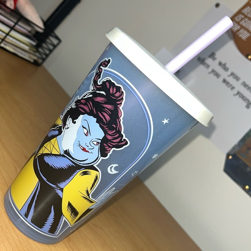 Zak Designs Hocus Pocus Characters Plastic Tumbler